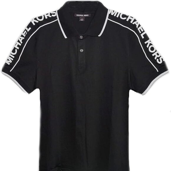 Michael Kors Other - Michael Kors Men's MK Logo Black Polo Shirt